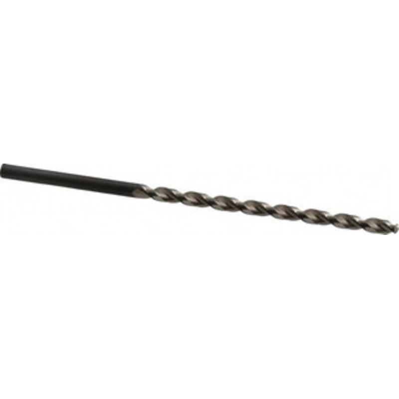 Guhring #9 130 Parabolic Flute Cobalt Taper Length Drill Bit Bright Finish, 3-7/16 Flute Length, 5-3/16 OAL, Standard Point, Straight Shank, Series 336 9003360049800 – 85768091
