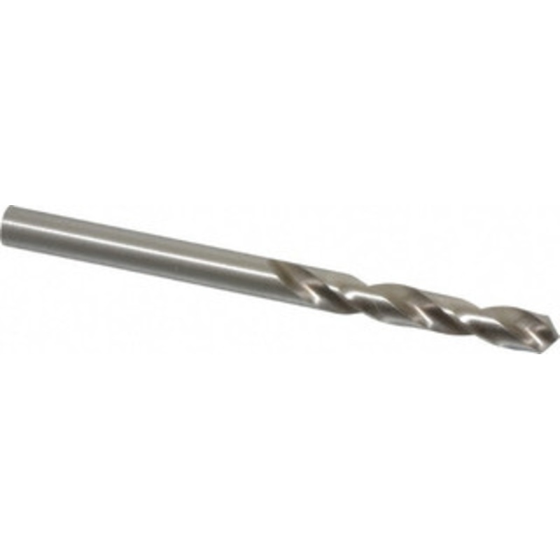 Precision Twist Drill #20 118 Spiral Flute High Speed Steel Screw Machine Drill Bit Bright Finish, Right Hand Cut, 1-1/16 Flute Length, 2-1/8 OAL, Standard Point, Straight Shank 041020 – 78545555