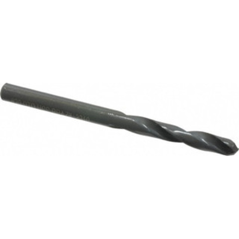 Precision Twist Drill #20 135 Spiral Flute High Speed Steel Screw Machine Drill Bit Oxide Finish, Right Hand Cut, 1-1/16 Flute Length, 2-1/8 OAL, Split Point, Straight Shank 041820 – 78547908