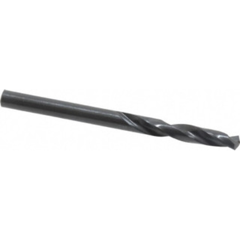Precision Twist Drill #21 135 Spiral Flute High Speed Steel Screw Machine Drill Bit Oxide Finish, Right Hand Cut, 1-1/16 Flute Length, 2-1/8 OAL, Split Point, Straight Shank 041821 – 78547916