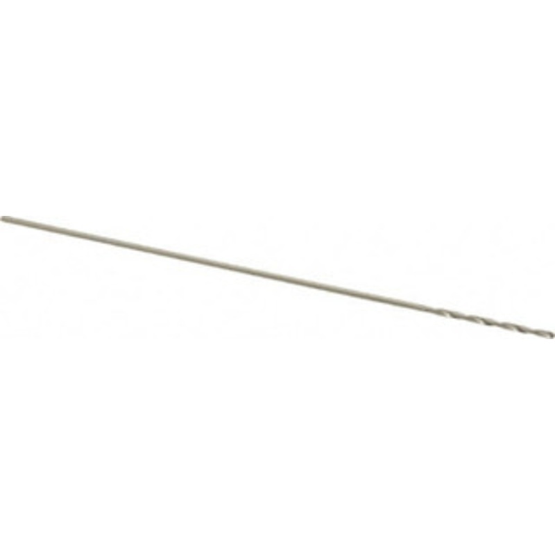 Precision Twist Drill #76 118 Spiral Flute High Speed Steel Taper Length Drill Bit Bright Finish, 5/16 Flute Length, 1-1/2 OAL, Standard Point, Straight Shank, Series R52 052076 – 78559028