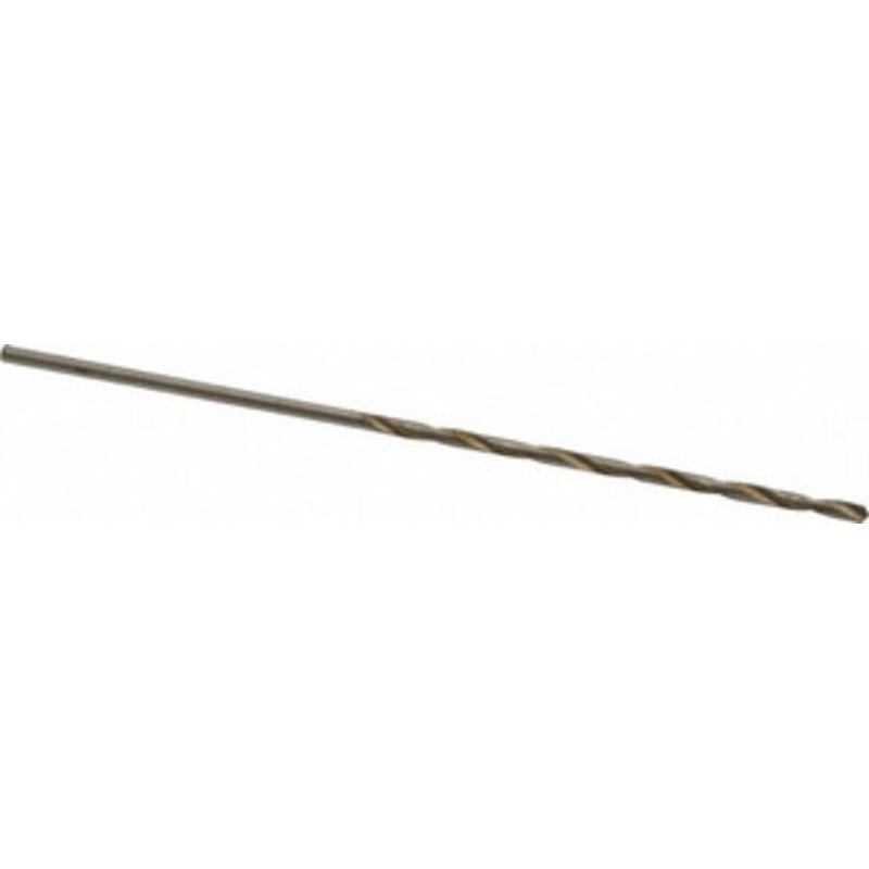Value Collection #35 118 Spiral Flute High Speed Steel Taper Length Drill Bit Oxide Finish, 2-1/2 Flute Length, 4-5/8 OAL, Standard Point, Straight Shank 01408350 – 01408350