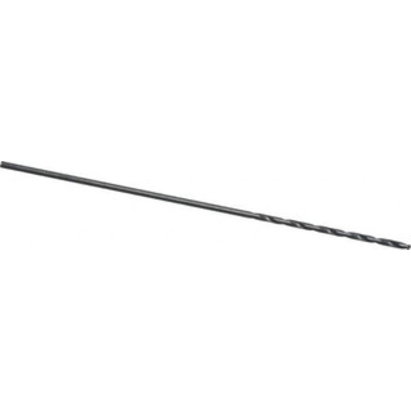Value Collection #64 118 Spiral Flute High Speed Steel Taper Length Drill Bit Oxide Finish, 3/4 Flute Length, 2 OAL, Standard Point, Straight Shank BS38N0064 – 01408640