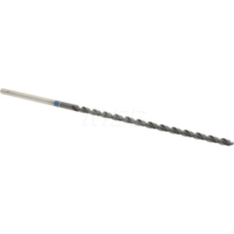Accupro #45 118 Spiral Flute Vanadium High Speed Steel Taper Length Drill Bit TiAlN Finish, 56mm Flute Length, 85mm OAL, Split Point, Straight Shank 1BT0208-AC – 05494422