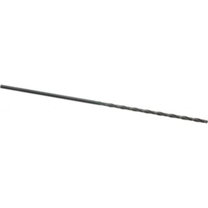 Chicago-Latrobe #51 118 Spiral Flute High Speed Steel Taper Length Drill Bit Oxide Finish, 2 Flute Length, 3-3/4 OAL, Standard Point, Straight Shank, Series 120 50341 – 81408510