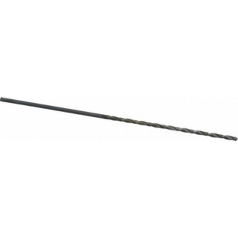 Cleveland Twist Drill #47 118 Spiral Flute High Speed Steel Taper Length Drill Bit Oxide Finish, 2-1/4 Flute Length, 4-1/4 OAL, Standard Point, Straight Shank, Series 2510 C08628 – 63725477