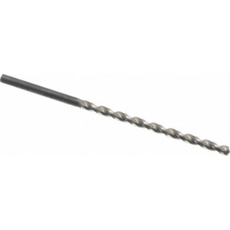 Guhring #12 130 Parabolic Flute Cobalt Taper Length Drill Bit Bright Finish, 3-7/16 Flute Length, 5-3/16 OAL, Standard Point, Straight Shank, Series 336 9003360048000 – 85768125