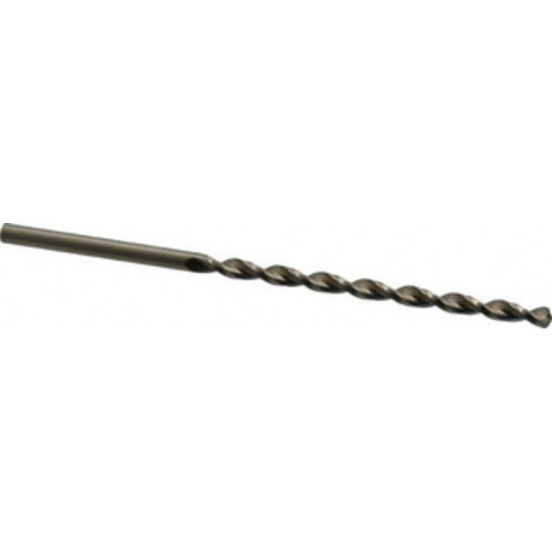 Guhring #14 130 Parabolic Flute High Speed Steel Taper Length Drill Bit Bright Finish, 3-7/32 Flute Length, 4-31/32 OAL, Standard Point, Straight Shank, Series 501 9005010046200 – 85771145