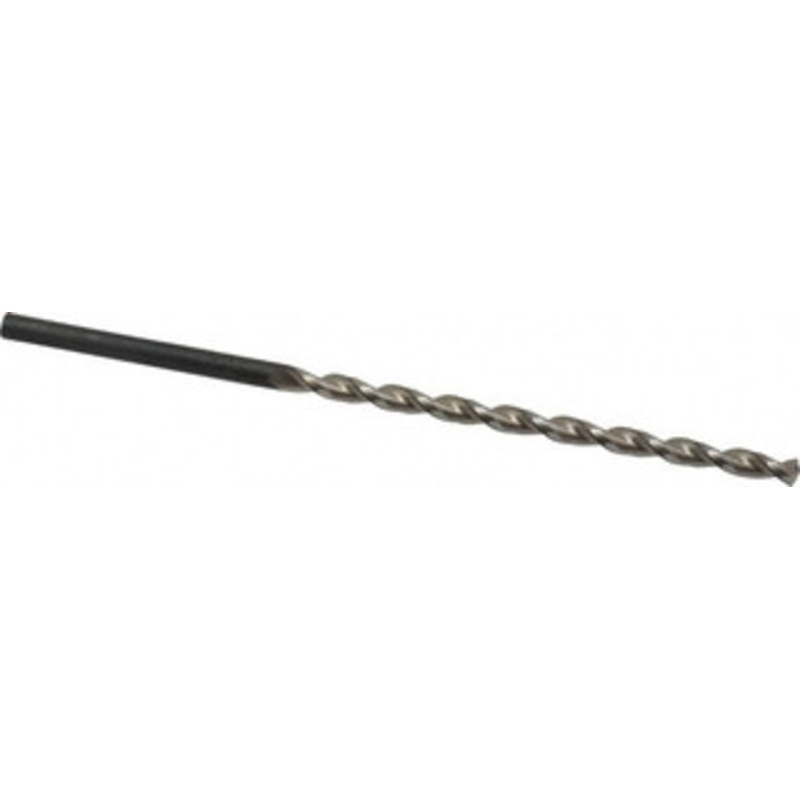 Guhring #18 130 Parabolic Flute High Speed Steel Taper Length Drill Bit Bright Finish, 3-7/32 Flute Length, 4-31/32 OAL, Standard Point, Straight Shank, Series 535 9005350043000 – 85765188
