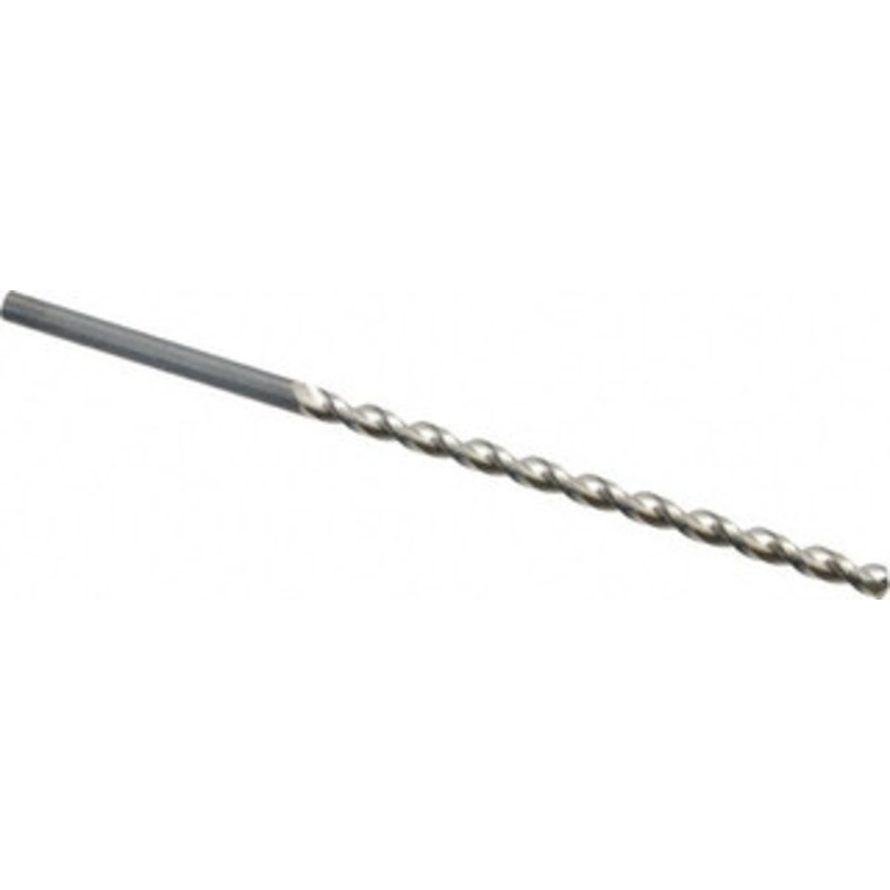 Guhring #26 130 Parabolic Flute Cobalt Taper Length Drill Bit Bright Finish, 2-7/8 Flute Length, 4-13/32 OAL, Standard Point, Straight Shank, Series 336 9003360037300 – 85768265