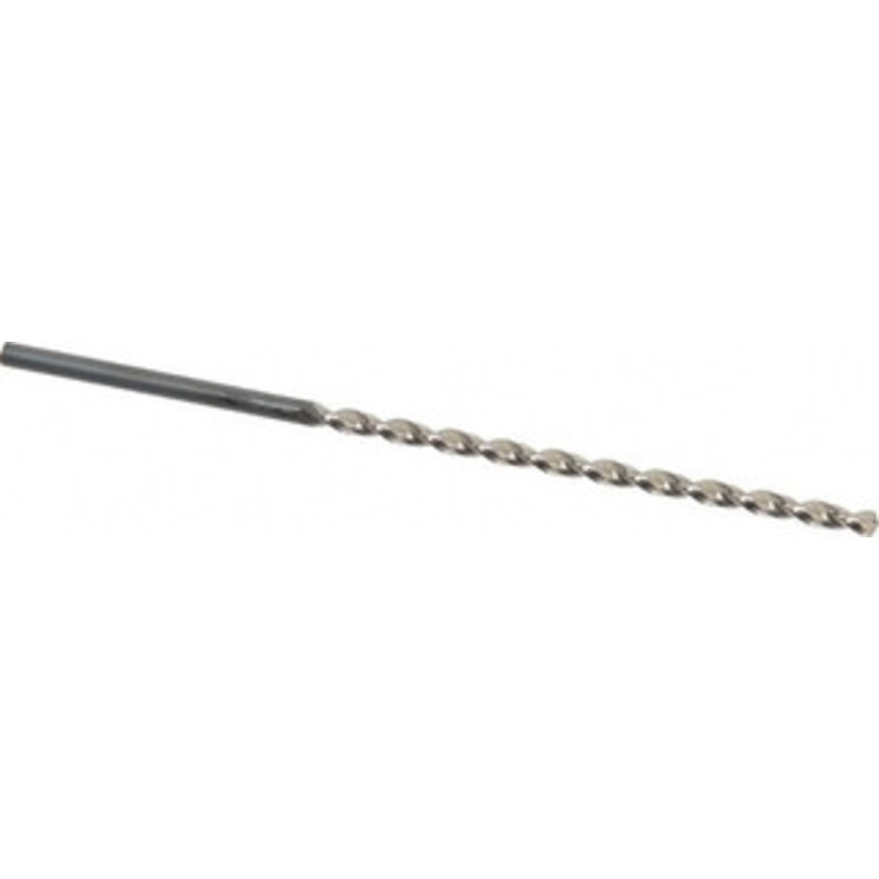 Guhring #31 130 Parabolic Flute High Speed Steel Taper Length Drill Bit Bright Finish, 2-23/32 Flute Length, 4-3/16 OAL, Standard Point, Straight Shank, Series 535 9005350030500 – 85765311