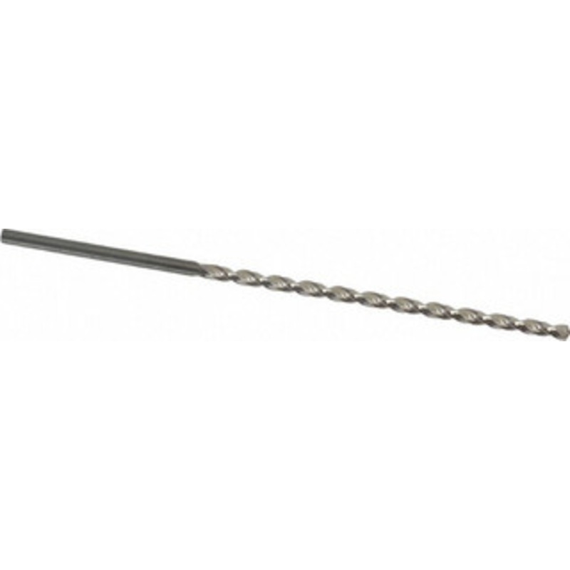 Guhring #35 130 Parabolic Flute Cobalt Taper Length Drill Bit Bright Finish, 2-19/32 Flute Length, 3-15/16 OAL, Standard Point, Straight Shank, Series 336 9003360027900 – 85768356