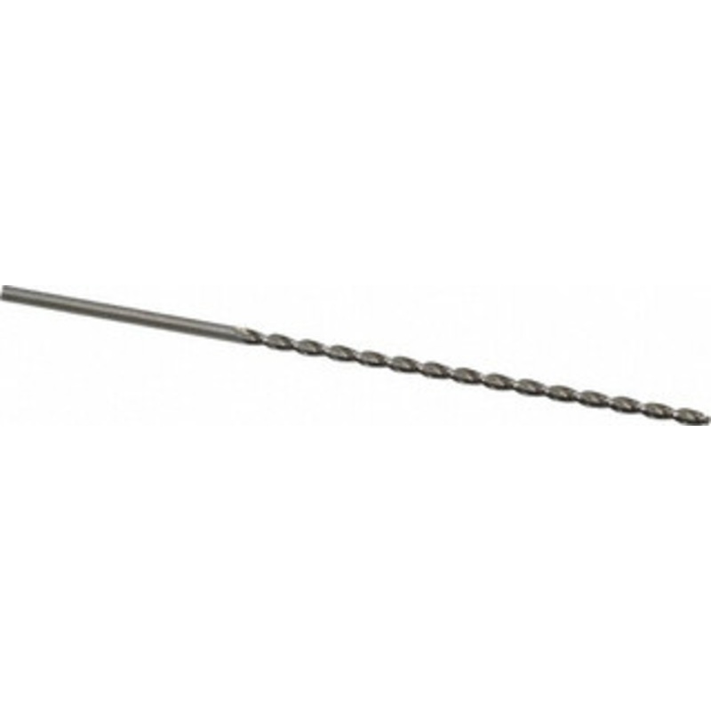 Guhring #49 130 Parabolic Flute Cobalt Taper Length Drill Bit Bright Finish, 2-3/32 Flute Length, 3-5/32 OAL, Standard Point, Straight Shank, Series 336 9003360018500 – 85768497
