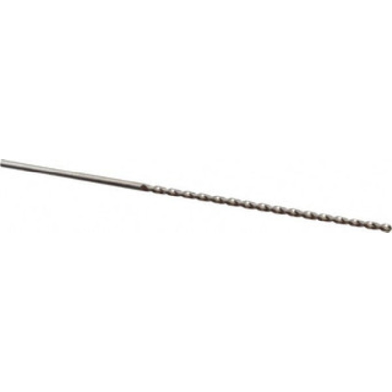 Guhring #55 130 Parabolic Flute High Speed Steel Taper Length Drill Bit Bright Finish, 1-5/8 Flute Length, 2-9/16 OAL, Standard Point, Straight Shank, Series 535 9005350013200 – 85765550