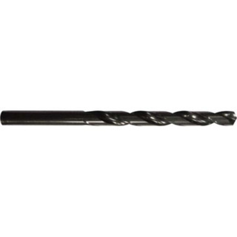 Guhring #68 118 Spiral Flute High Speed Steel Taper Length Drill Bit Bright Finish, 25mm Flute Length, 46mm OAL, Standard Point, Straight Shank, Series 217 9002170007900 – 80119209