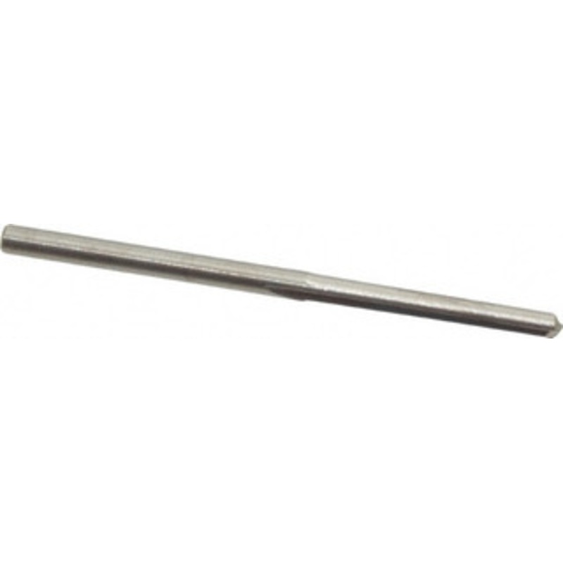 Hertel #40, 0.098, 140 Point, Solid Carbide Straight Flute Drill Bit Bright Finish, 13/16 Flute Length, 1-13/16 OAL 83246272 – 83246272