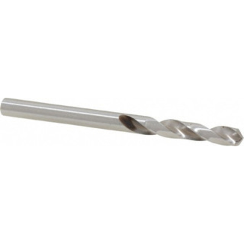 Precision Twist Drill #23 118 Spiral Flute High Speed Steel Screw Machine Drill Bit Bright Finish, Right Hand Cut, 1 Flute Length, 2-1/16 OAL, Standard Point, Straight Shank 041023 – 78545589