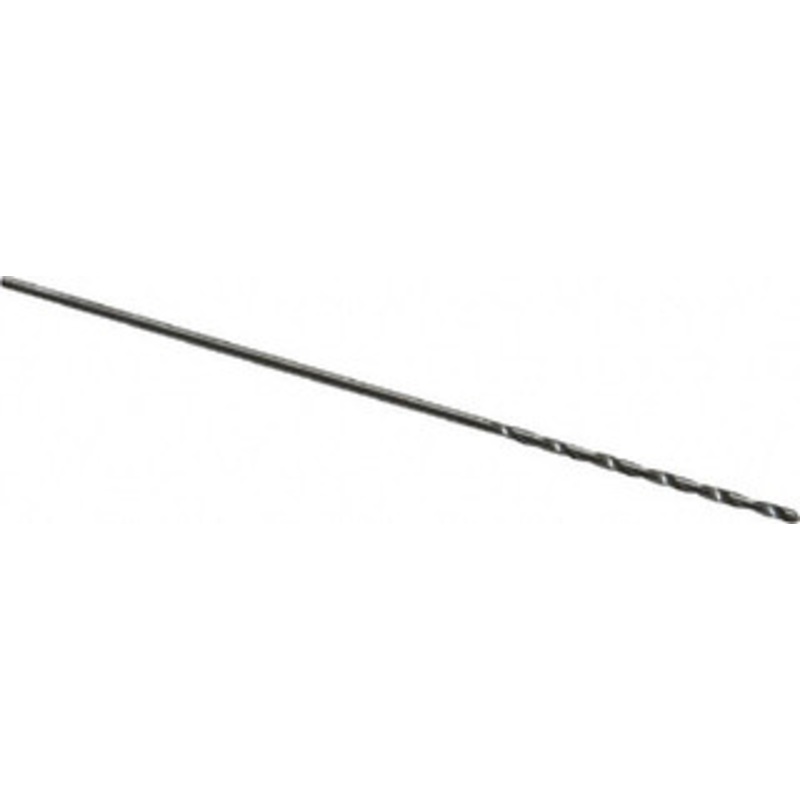 Precision Twist Drill #66 118 Spiral Flute High Speed Steel Taper Length Drill Bit Bright Finish, 3/4 Flute Length, 2 OAL, Standard Point, Straight Shank, Series R52 052066 – 78558921