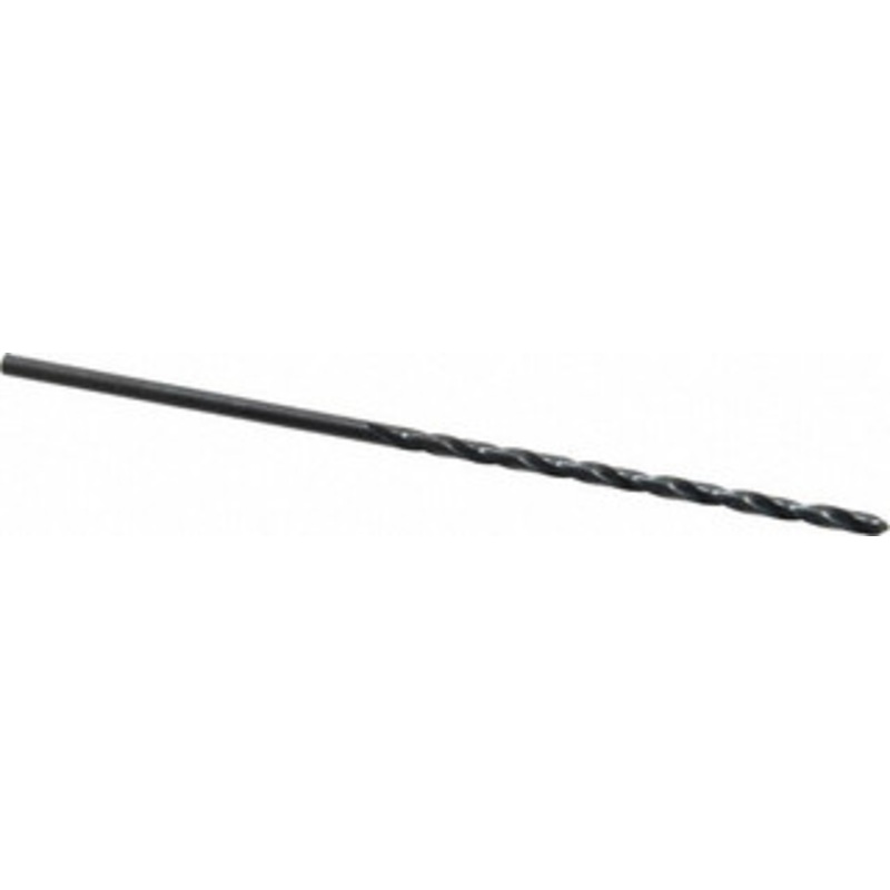 Value Collection #29 118 Spiral Flute High Speed Steel Taper Length Drill Bit Oxide Finish, 3 Flute Length, 5-3/8 OAL, Standard Point, Straight Shank 01408293 – 01408293