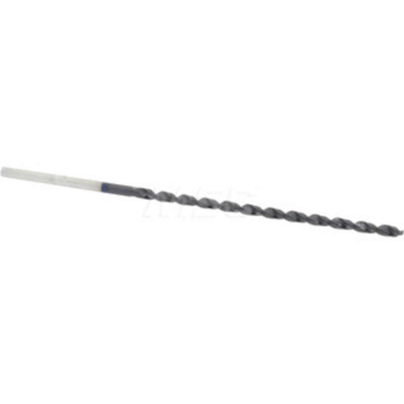Accupro #41 118 Spiral Flute Vanadium High Speed Steel Taper Length Drill Bit TiAlN Finish, 62mm Flute Length, 95mm OAL, Split Point, Straight Shank 1BT0244-AC – 05494471