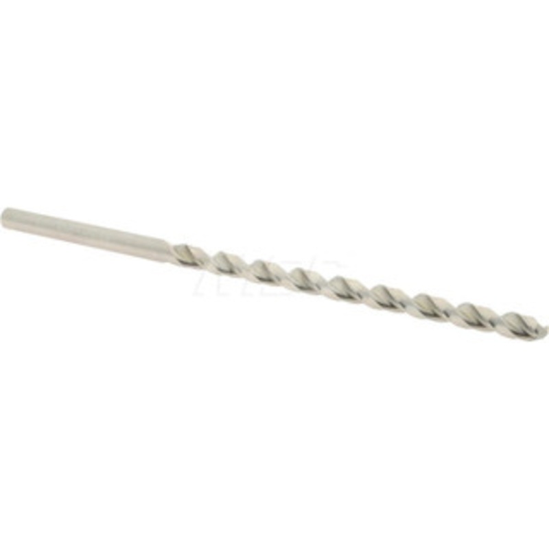 Accupro #7 130 Parabolic Flute Vanadium High Speed Steel Taper Length Drill Bit Bright Finish, 3-7/16 Flute Length, 5-3/16 OAL, Split Point, Straight Shank 1100511-AC – 85946515