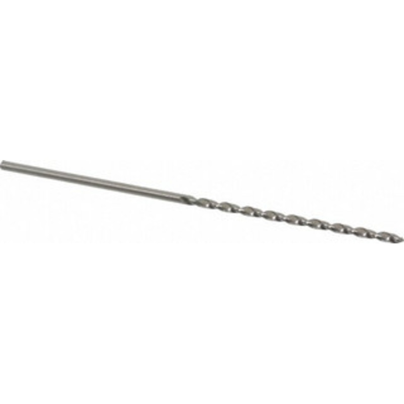 Chicago-Latrobe #31 118 Spiral Flute High Speed Steel Taper Length Drill Bit Bright Finish, 2-3/4 Flute Length, 5-1/8 OAL, Standard Point, Straight Shank, Series 120B 50241 – 81555310