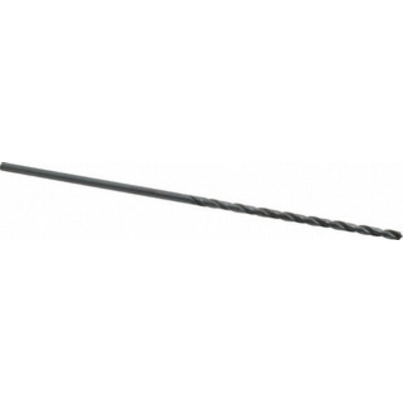 Chicago-Latrobe #32 118 Spiral Flute High Speed Steel Taper Length Drill Bit Oxide Finish, 2-3/4 Flute Length, 5-1/8 OAL, Standard Point, Straight Shank, Series 120 50322 – 81408320