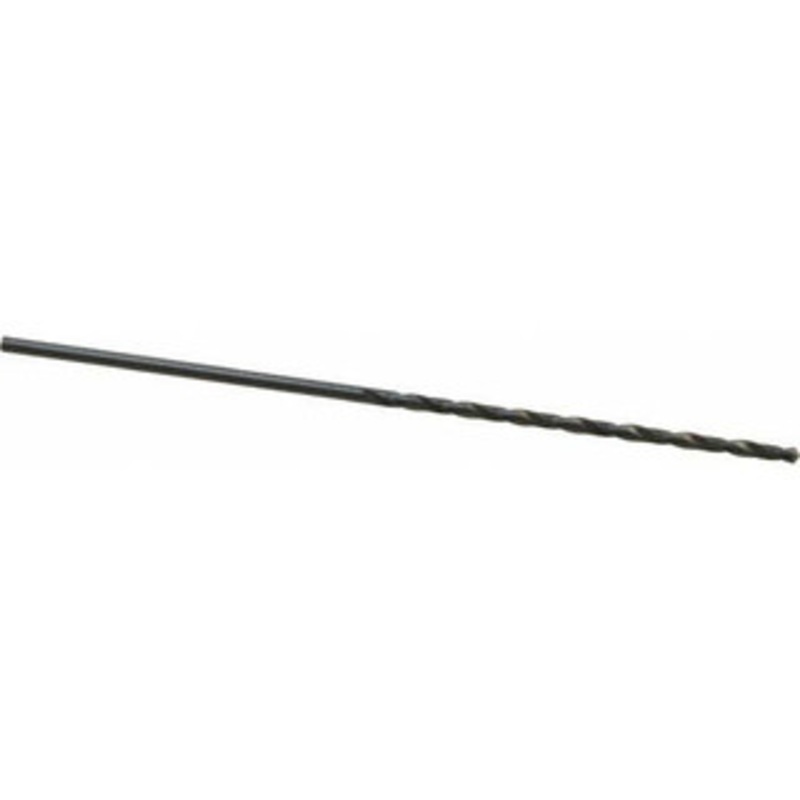 Chicago-Latrobe #39 118 Spiral Flute High Speed Steel Taper Length Drill Bit Oxide Finish, 2-1/2 Flute Length, 4-5/8 OAL, Standard Point, Straight Shank, Series 120 50329 – 81408395