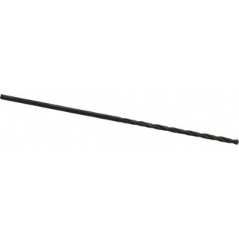 Chicago-Latrobe #42 118 Spiral Flute High Speed Steel Taper Length Drill Bit Oxide Finish, 2-1/4 Flute Length, 4-1/4 OAL, Standard Point, Straight Shank, Series 120 50332 – 81408429