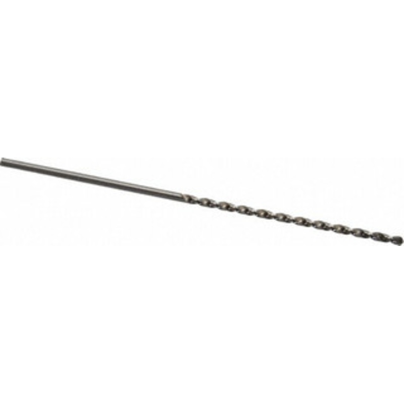Cleveland Twist Drill #39 118 Spiral Flute High Speed Steel Taper Length Drill Bit Bright Finish, 2-1/2 Flute Length, 4-5/8 OAL, Standard Point, Straight Shank, Series 2550 C09117 – 63728398