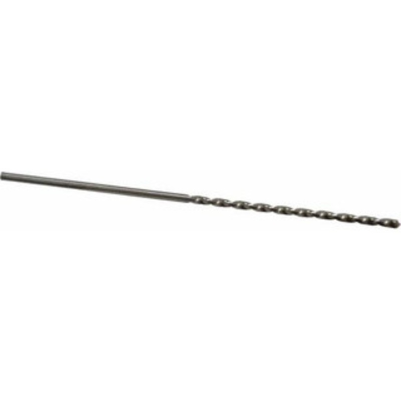 Cleveland Twist Drill #42 118 Spiral Flute High Speed Steel Taper Length Drill Bit Bright Finish, 2-1/4 Flute Length, 4-1/4 OAL, Standard Point, Straight Shank, Series 2550 C09110 – 63728422