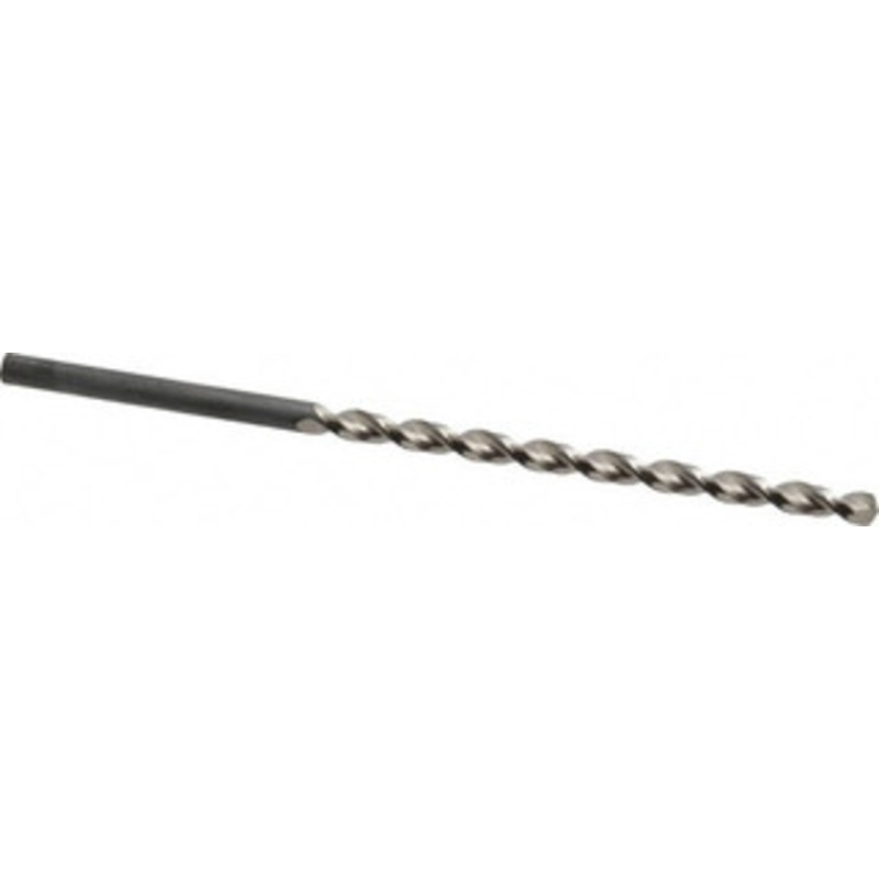 Guhring #13 130 Parabolic Flute Cobalt Taper Length Drill Bit Bright Finish, 3-7/32 Flute Length, 4-31/32 OAL, Standard Point, Straight Shank, Series 336 9003360047000 – 85768133