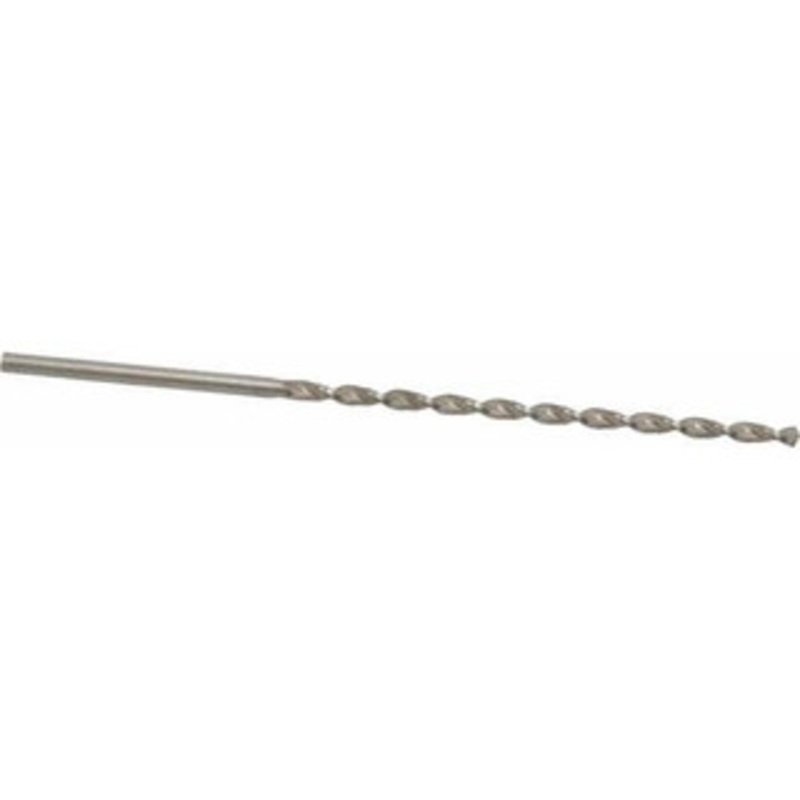 Guhring #37 130 Parabolic Flute High Speed Steel Taper Length Drill Bit Bright Finish, 2-7/16 Flute Length, 3-3/4 OAL, Standard Point, Straight Shank, Series 501 9005010026400 – 85771376