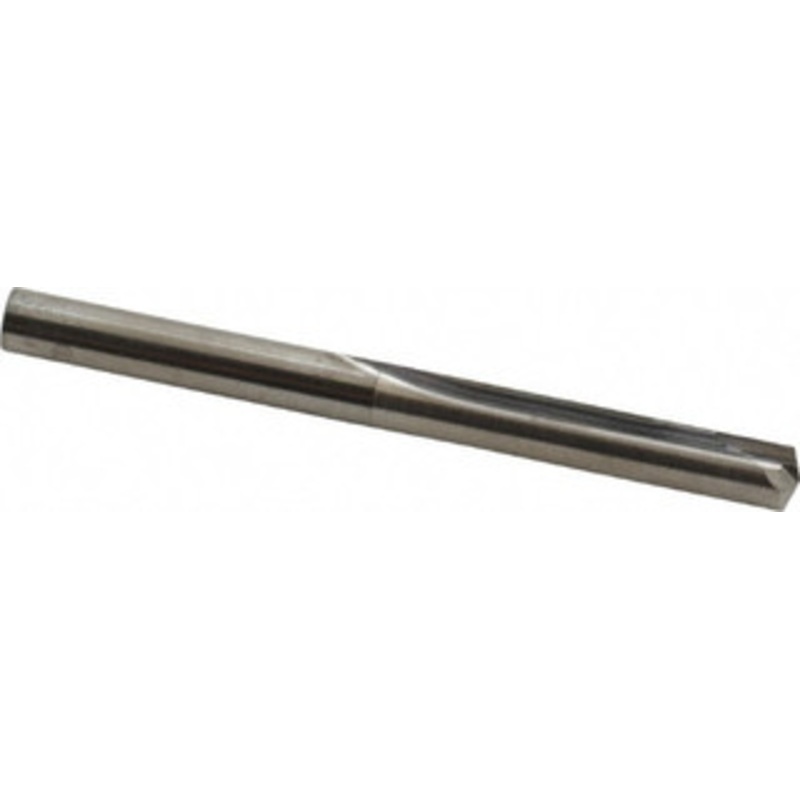 Hertel #12, 4.8mm, 140 Point, Solid Carbide Straight Flute Drill Bit Bright Finish, 1-3/16 Flute Length, 2-1/4 OAL 83246553 – 83246553