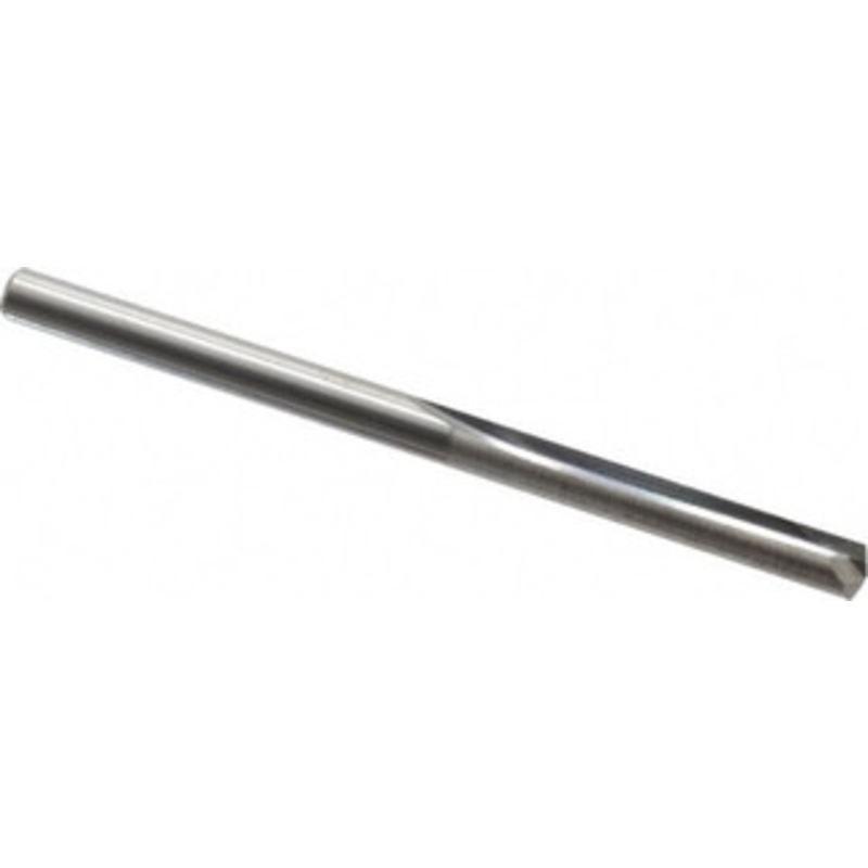Hertel #32, 0.116, 140 Point, Solid Carbide Straight Flute Drill Bit Bright Finish, 7/8 Flute Length, 1-7/8 OAL 83246355 – 83246355