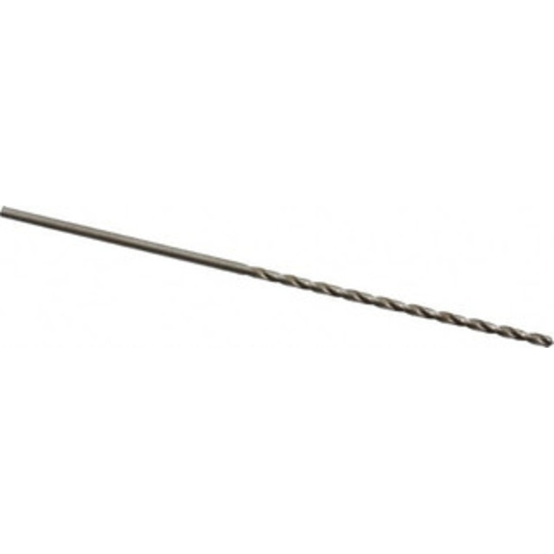 Precision Twist Drill #48 118 Spiral Flute High Speed Steel Taper Length Drill Bit Bright Finish, 2 Flute Length, 3-3/4 OAL, Standard Point, Straight Shank, Series R52 052048 – 78558749