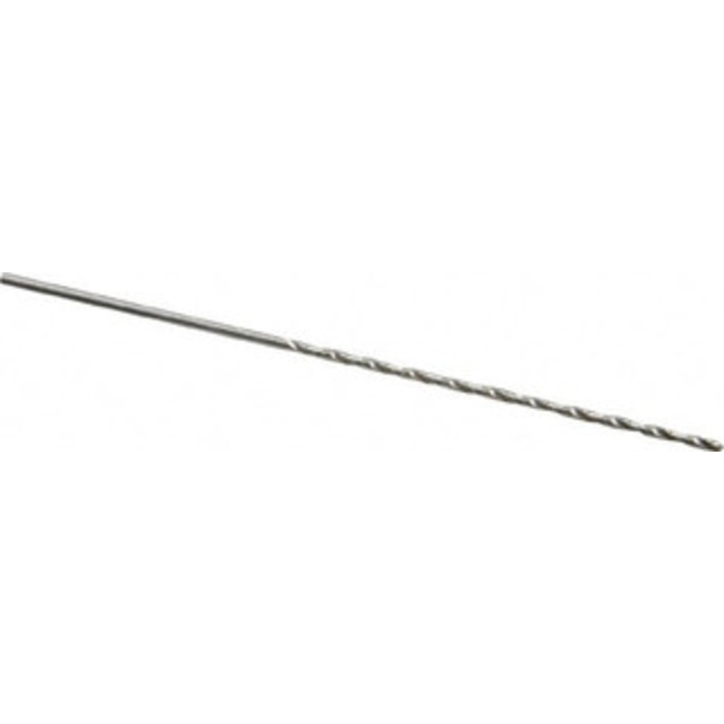 Precision Twist Drill #55 118 Spiral Flute High Speed Steel Taper Length Drill Bit Bright Finish, 1-3/4 Flute Length, 3 OAL, Standard Point, Straight Shank, Series R52 052055 – 78558814