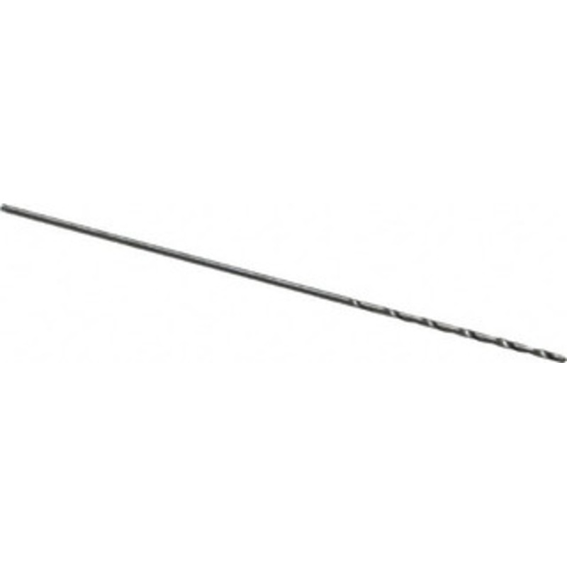 Precision Twist Drill #69 118 Spiral Flute High Speed Steel Taper Length Drill Bit Bright Finish, 3/4 Flute Length, 2 OAL, Standard Point, Straight Shank, Series R52 052069 – 78558954