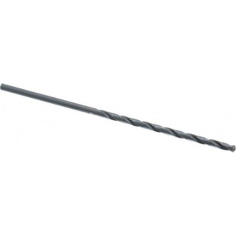 Value Collection #19 118 Spiral Flute High Speed Steel Taper Length Drill Bit Oxide Finish, 3-3/8 Flute Length, 5-3/4 OAL, Standard Point, Straight Shank 01408194 – 01408194