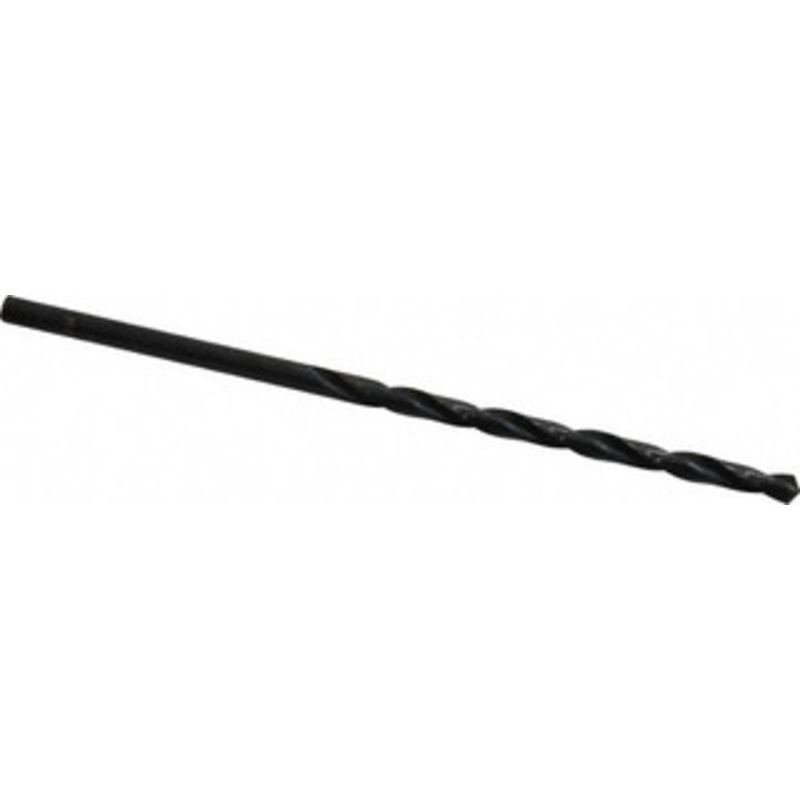 Value Collection #2 118 Spiral Flute High Speed Steel Taper Length Drill Bit Oxide Finish, 3-3/4 Flute Length, 6 OAL, Standard Point, Straight Shank 01408020 – 01408020