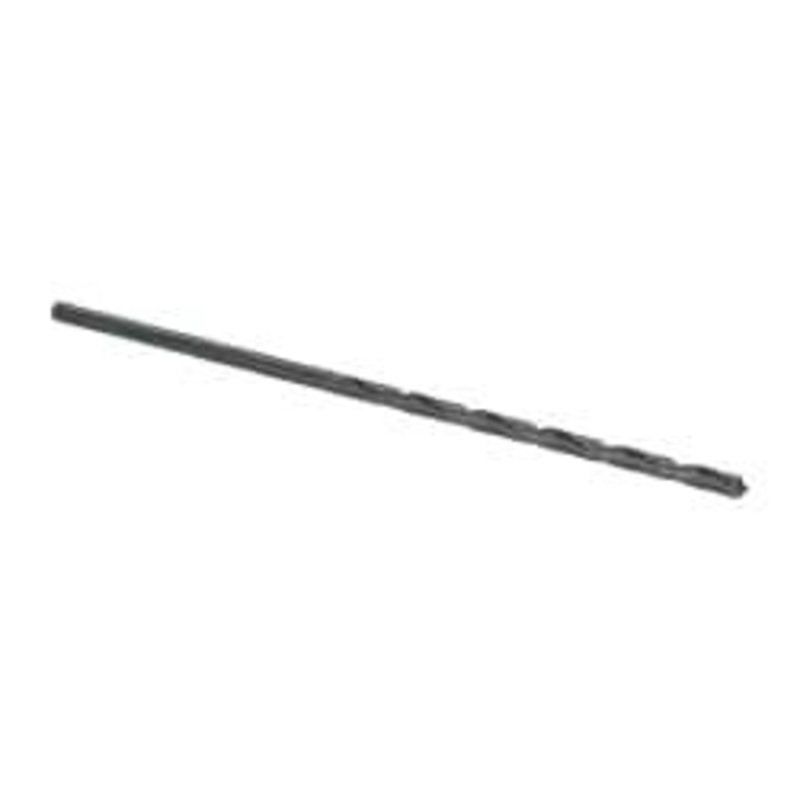 Value Collection #25 118 Spiral Flute High Speed Steel Taper Length Drill Bit Oxide Finish, 3 Flute Length, 5-3/8 OAL, Standard Point, Straight Shank 01408251 – 01408251