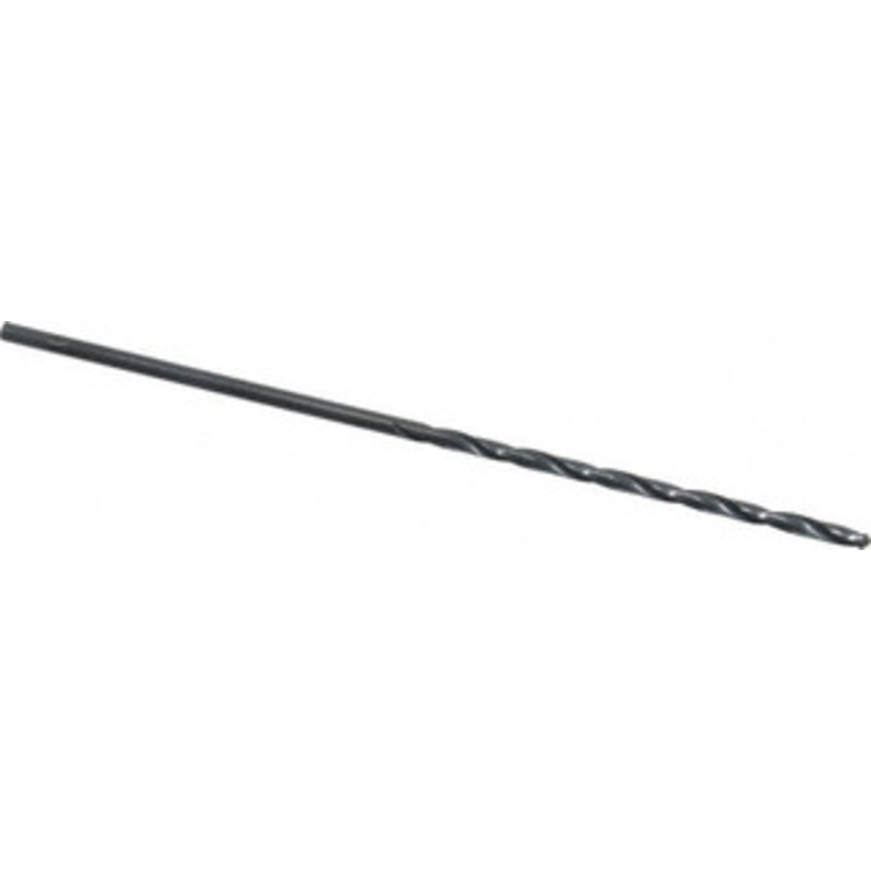 Value Collection #37 118 Spiral Flute High Speed Steel Taper Length Drill Bit Oxide Finish, 2-1/2 Flute Length, 4-5/8 OAL, Standard Point, Straight Shank 01408376 – 01408376