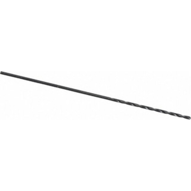 Value Collection #67 118 Spiral Flute High Speed Steel Taper Length Drill Bit Oxide Finish, 3/4 Flute Length, 2 OAL, Standard Point, Straight Shank BS38N0067 – 01408673
