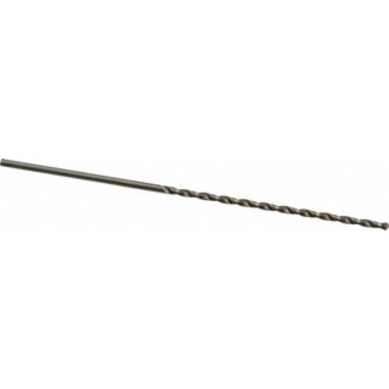 Chicago-Latrobe #53 118 Spiral Flute High Speed Steel Taper Length Drill Bit Bright Finish, 1-3/4 Flute Length, 3 OAL, Standard Point, Straight Shank, Series 120B 50263 – 81555534