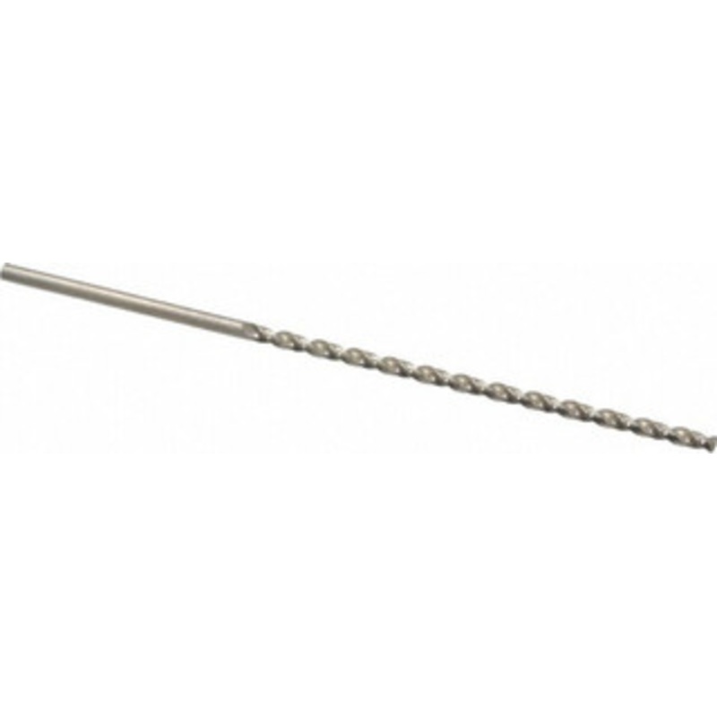 Guhring #44 130 Parabolic Flute Cobalt Taper Length Drill Bit Bright Finish, 2-5/16 Flute Length, 3-17/32 OAL, Standard Point, Straight Shank, Series 336 9003360021800 – 85768448