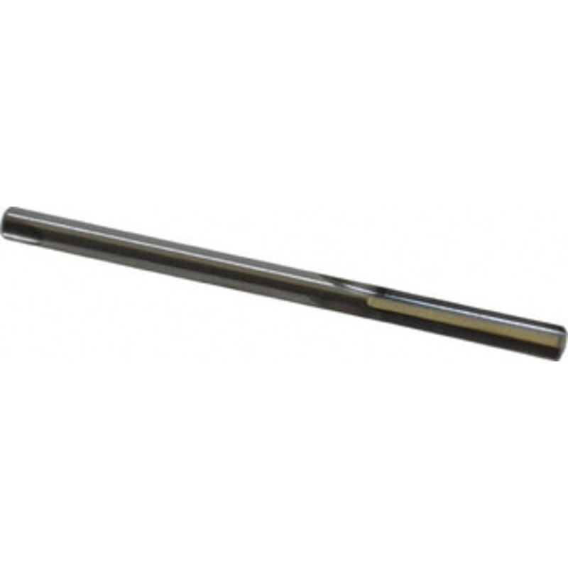 Hertel #17 4-Flute Straight Shank Straight Flute Solid Carbide Chucking Reamer Bright Finish, 2-3/4 OAL, 7/8 Flute Length, RH Cut, RH Spiral 500-003017 – 79890554