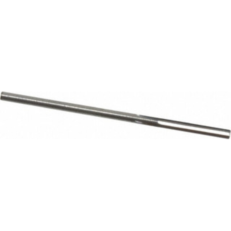 Hertel #48 4-Flute Straight Shank Straight Flute Solid Carbide Chucking Reamer Bright Finish, 1-3/4 OAL, 1/2 Flute Length, RH Cut, RH Spiral 500-003048 – 79890828