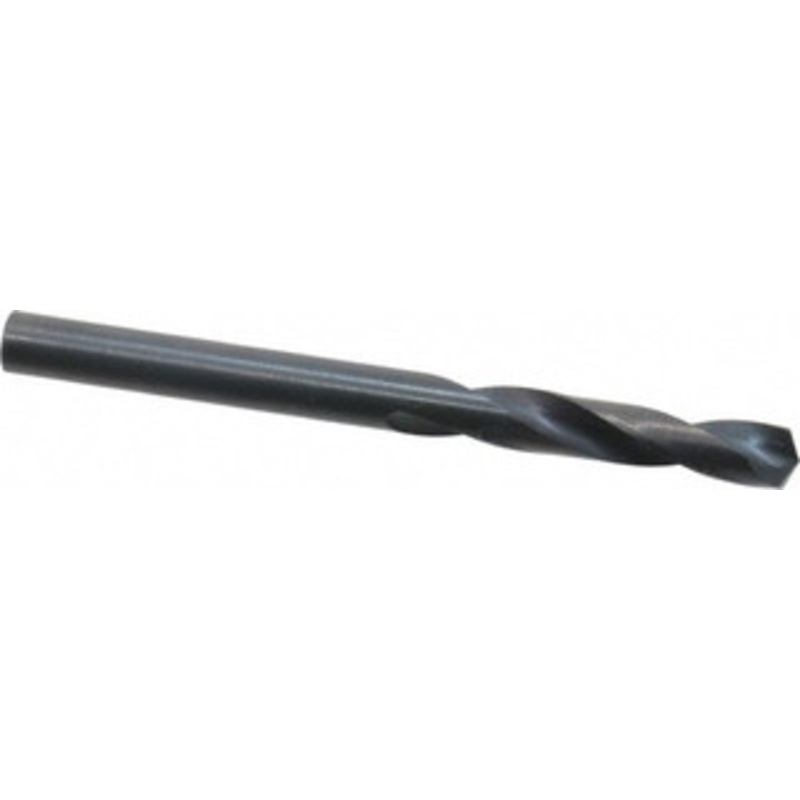 Precision Twist Drill #13 135 Spiral Flute High Speed Steel Screw Machine Drill Bit Oxide Finish, Right Hand Cut, 1-1/8 Flute Length, 2-3/16 OAL, Split Point, Straight Shank 041813 – 78547833