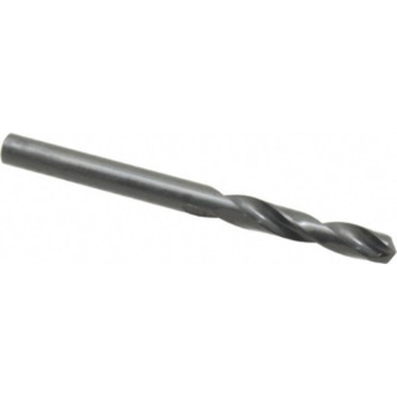 Precision Twist Drill #18 135 Spiral Flute High Speed Steel Screw Machine Drill Bit Oxide Finish, Right Hand Cut, 1-1/16 Flute Length, 2-1/8 OAL, Split Point, Straight Shank 041818 – 78547882