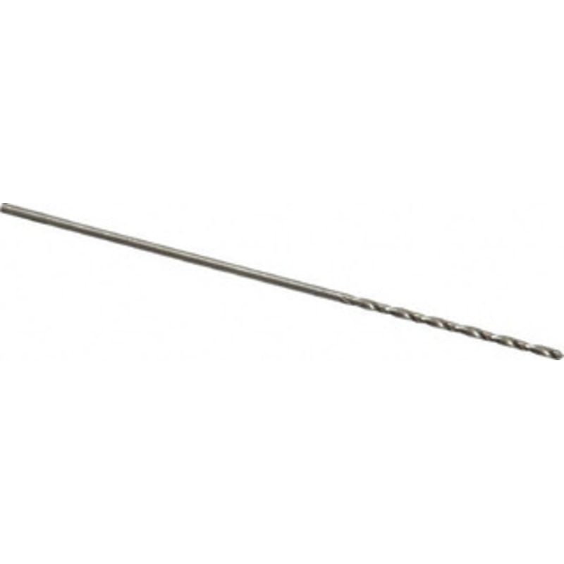 Value Collection #63 118 Spiral Flute High Speed Steel Taper Length Drill Bit Oxide Finish, 3/4 Flute Length, 2 OAL, Standard Point, Straight Shank BS38N0063 – 01408632